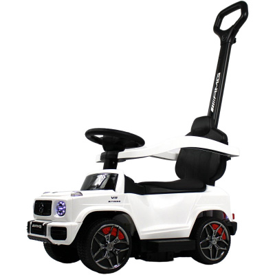 Детский толокар Mercedes-Benz G63 RiverToys Z001ZZ-B белый бриллиант 01